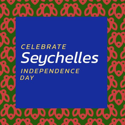 Celebrating Seychelles Independence with Colorful Design - Download Free Stock Templates Pikwizard.com