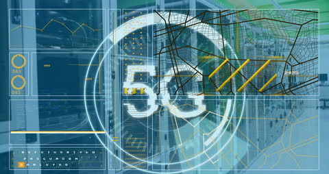 Digital 5G Network Data Processing in Server Environment