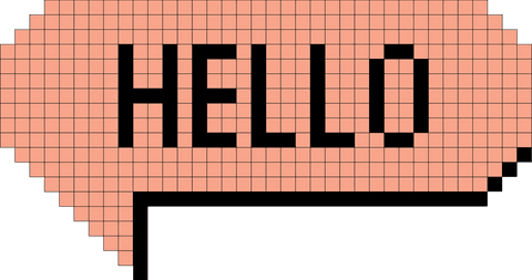 digital speech bubble with hello text on transparent background - Download Free Stock Videos Pikwizard.com