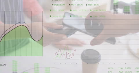 Digital Payment with Smartphone and Financial Data Overlay