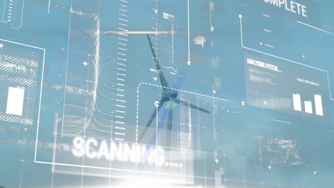 Innovative Digital Technology with Wind Turbine Concept