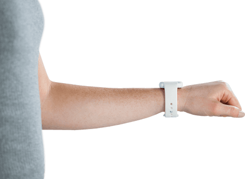 Transparent Wrist Wearing Smart White Modern Timepiece - Download Free Stock Videos Pikwizard.com
