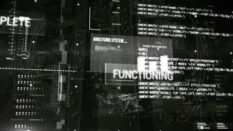 Digital Data Processing and Analysis Animation