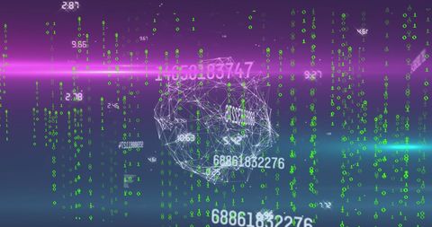 Abstract Digital Networks Symbolizing Global Data Processing - Download Free Stock Images Pikwizard.com