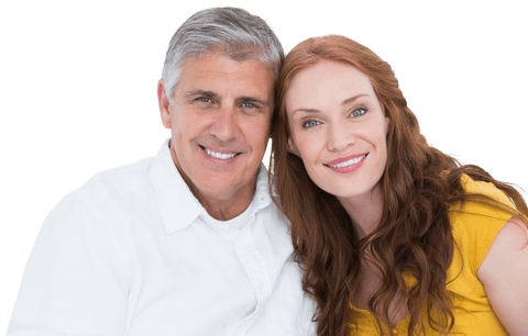 Transparent Background of Happy Couple Smiling Cheerfully - Download Free Stock Videos Pikwizard.com