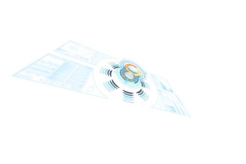 Futuristic Transparent Blue Digital Volume Interface - Download Free Stock Videos Pikwizard.com