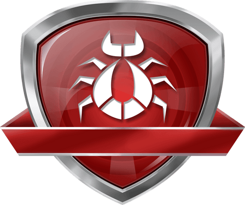 transparent red bug badge vector for cybersecurity - Download Free Stock Videos Pikwizard.com