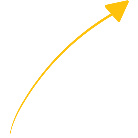yellow curved arrow on transparent background for direction graphics - Download Free Stock Videos Pikwizard.com