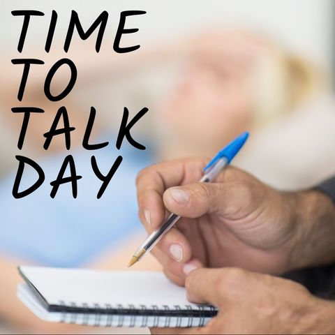 time to talk day: emphasizing mental health conversations - Download Free Stock Templates Pikwizard.com