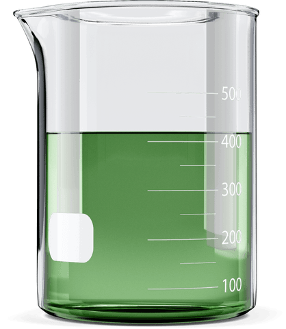 transparent laboratory beaker filled with green chemical solution - Download Free Stock Videos Pikwizard.com