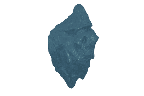 3d render of transparent blue rock formation - Download Free Stock Videos Pikwizard.com