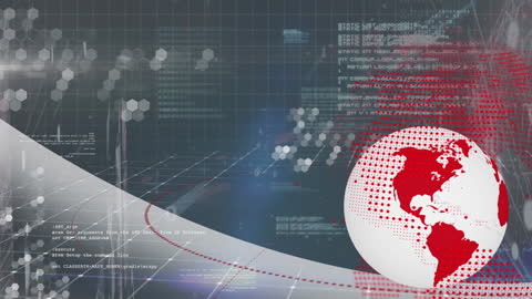 Digital World Map Integrating with Global Network