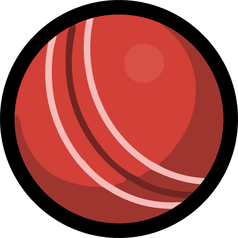 floating red stylized cricket ball with transparent background - Download Free Stock Videos Pikwizard.com