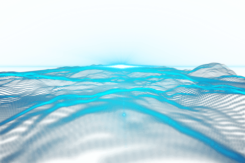 Blue Digital Waves with Light Spots on Transparent Background - Download Free Stock Videos Pikwizard.com