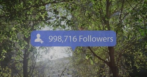 Significant Social Media Milestone in Nature