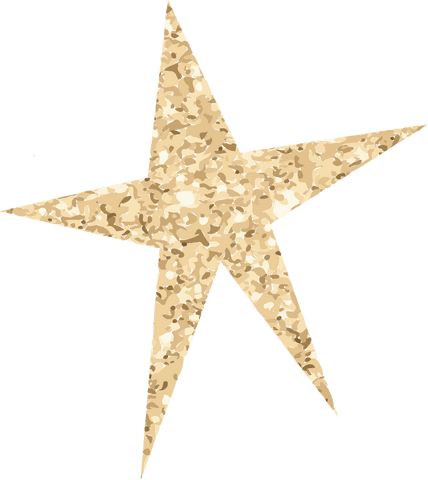 Golden Speckled Glitter Star on Transparent Background - Download Free Stock Videos Pikwizard.com