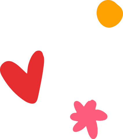 Transparent Abstract Floating Shapes with Heart and Flower - Download Free Stock Videos Pikwizard.com