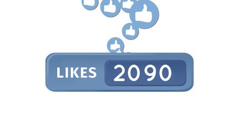 Social Media Engagement Concept with Interactive Like Icons - Download Free Stock Images Pikwizard.com