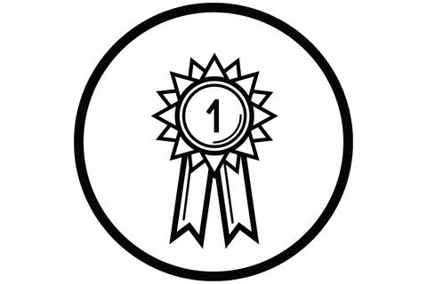minimalistic first place award icon on transparent background - Download Free Stock Videos Pikwizard.com