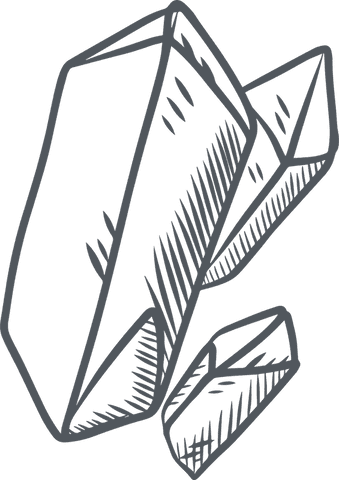 artistic sketch of crystals over transparent background for elegant projects - Download Free Stock Videos Pikwizard.com
