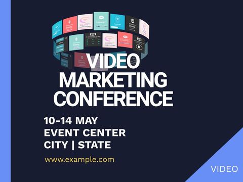 digital marketing innovation conference invitation - Download Free Stock Templates Pikwizard.com