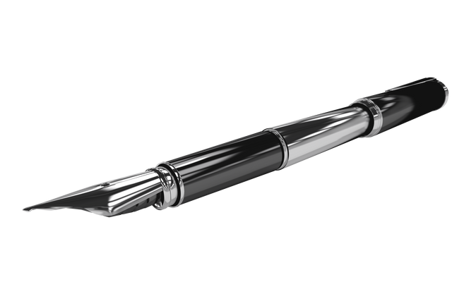 Black Fountain Pen on Transparent Background Isolated - Download Free Stock Videos Pikwizard.com