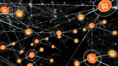 Abstract Retail Network with Secure Shopping System