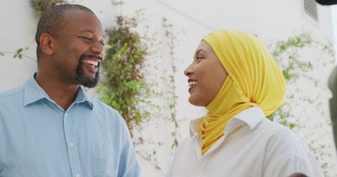 Diverse Professionals Engaging in Lively Conversation