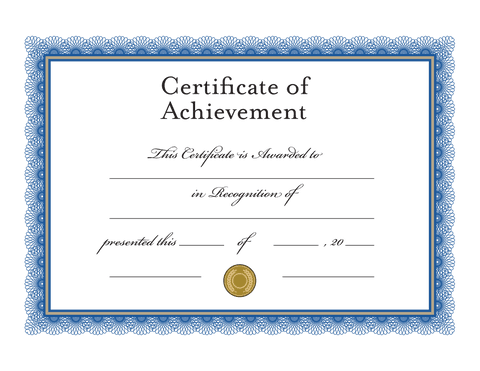 modern certificate of achievement on transparent background - Download Free Stock Videos Pikwizard.com