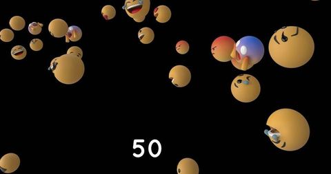 floating emojis reflecting emotion and digital interaction - Download Free Stock Images Pikwizard.com