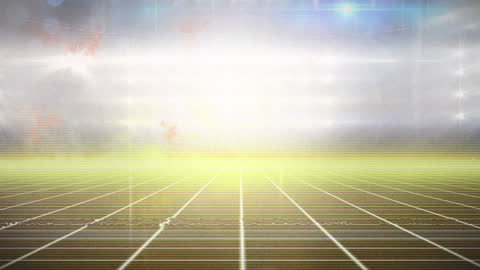 Futuristic Sci-fi Background with Digital Elements