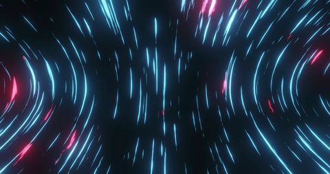 Hypnotic Blue and Pink Glowing Light Trails Loop - Download Free Stock Images Pikwizard.com