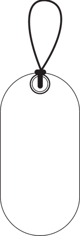 White Retail Tag with Eyelet on Transparent Background - Download Free Stock Videos Pikwizard.com