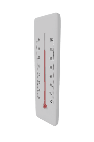 white thermometer on transparent background illustration - Download Free Stock Videos Pikwizard.com