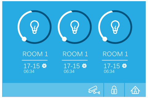 transparent digital screen with lighting icons - Download Free Stock Videos Pikwizard.com