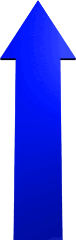 Blue Arrow Pointing Upward on Transparent Background - Download Free Stock Videos Pikwizard.com