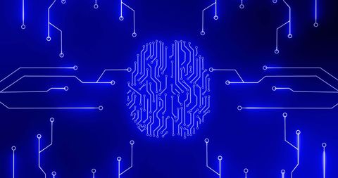 Futuristic vision illustrating technological advancements and concepts like computing, AI, or digital interfaces. Suitable for tech-related blogs, AI innovations, cybersecurity advisories, and educational presentations on technology.