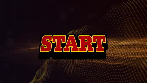 Dynamic Start Message with Digital Geometrical Background