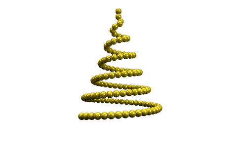 transparent rotating abstract christmas tree design - Download Free Stock Videos Pikwizard.com