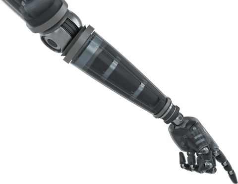 Transparent Robotic Arm with Advanced Articulation - Download Free Stock Videos Pikwizard.com