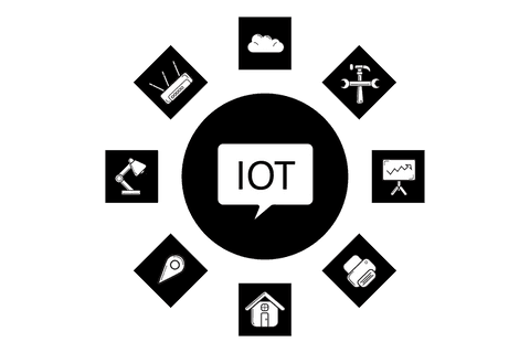 transparent iot symbols for network and communication concept - Download Free Stock Videos Pikwizard.com