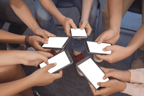 Transparent Mobile Message Exchange among Students in School Setting - Download Free Stock Videos Pikwizard.com