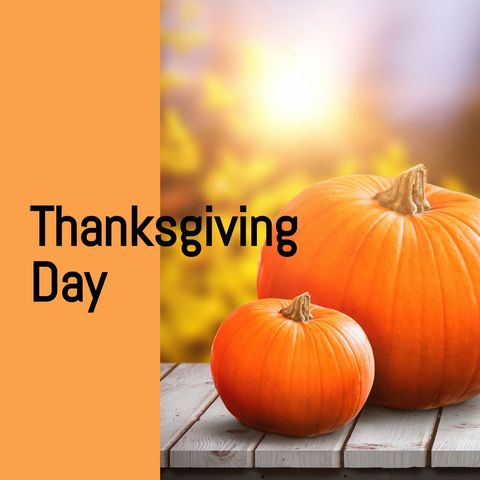 Thanksgiving Pumpkin Harvest with Autumn Glow - Download Free Stock Templates Pikwizard.com