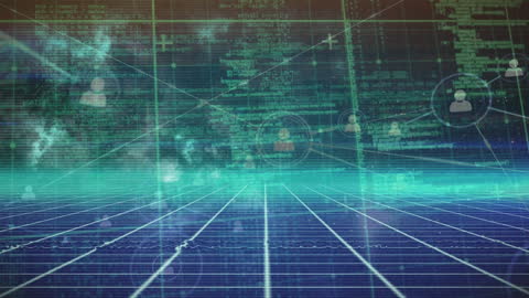 Digital Cyber Grid with Global Network Connections