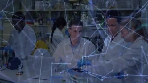 Scientific Team Collaborating on Innovative Research in Laboratory