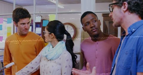 Collaborative Team in Dynamic Discussion