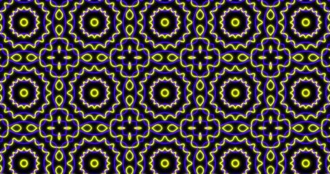 Vibrant Neon Patterns with Retro Futuristic Appeal - Download Free Stock Images Pikwizard.com