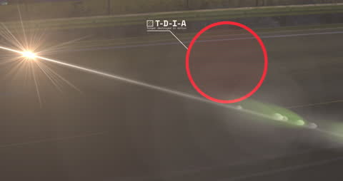 Innovative Data Processing Visual on Road at Night