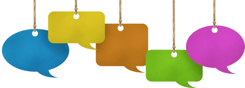 Colorful Speech Bubbles with Transparent Background Hanging - Download Free Stock Videos Pikwizard.com