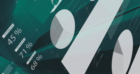 Animated Global Networking with Datavisualization Elements